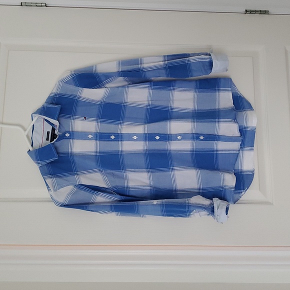 TOMMY HILFIGER Classic Fit Shirt Check Cotton - Picture 2 of 9